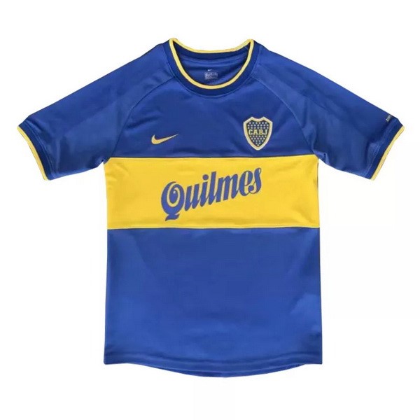 Camiseta Boca Juniors 1ª Kit Retro 2000 Azul